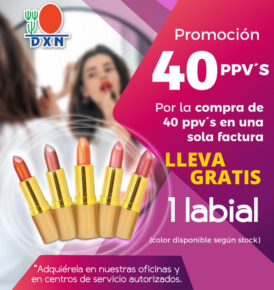 dxn colombia promocion 40ppv